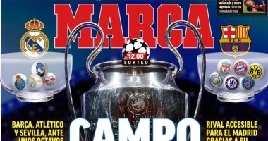 قرعة دوري أبطال أوروبا وعودة برشلونة للانتصارات الأبرز فى صحف العالم.. صور