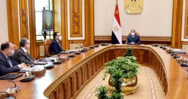 الرئيس السيسي يستعرض مع الحكومة التحديات التى تواجه الصناعة.. ويوجه بالاستمرار فى جهود دعم الصناعة الوطنية كنهج استراتيجي.. وتطوير الريف باستهداف 1000 قرية.. ويشدد على تعزيز القدرات التنافسية والتصديرية للمصانع