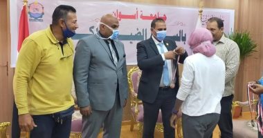 ختام فعاليات المهرجان الرياضى للجامعات المصرية بجامعة أسوان