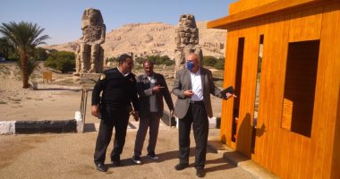 صور.. الأقصر تستكمل المشروعات القومية لخدمة السائحين بالزينية والقرنة 