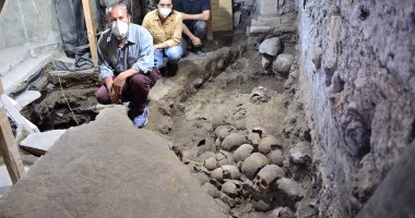 العثور على 119 جمجمة بشرية فى برج بالمكسيك تعود للقرن الـ15.. صور