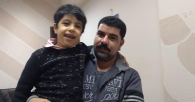 عودة التلميذ "كيرلس" لحضن أهله بعد تحريره بقنا.. صور