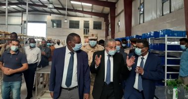 علي المصيلحي ووزراء سودانيون يفتتحون مجمع وادي النيل لتطوير صناعة الخبز..صور