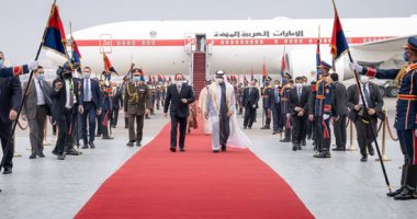 الشيخ محمد بن زايد على "تويتر": سعدت بلقاء أخى الرئيس السيسي بالقاهرة