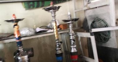 مصادرة 28 شيشة من مقاهى وكافتريات مخالفة فى حملات تفتيشية بالشرقية