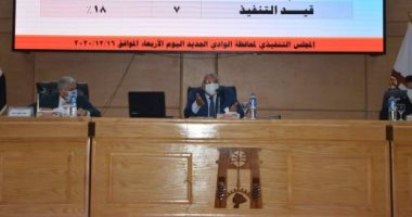 محافظ الوادي الجديد يوجه بحصر مخابز مدينة الخارجة لتوصيل الغاز الطبيعى لها