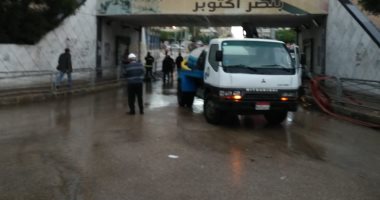 "مياه القناة" ترفع الطوارئ في المحافظات الثلاثة بعد تعرضهم لأمطار شديدة