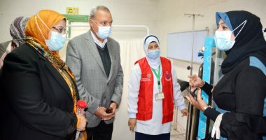 فيديو.. محافظ القليوبية ومساعدة وزيرة الصحة يتفقدان الوحدة الصحية بميت راضى ببنها