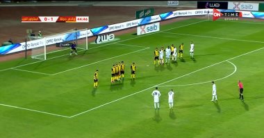 المقاولون يتعادل أمام دجلة 1 -1 فى الشوط الأول.. فيديو