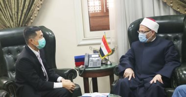 سفير تايلاند يشكر المفتى على تدريب الطلبة التايلانديين على مهارات الإفتاء