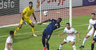 صور.. الزمالك وبيراميدز بدون أهداف بعد 30 دقيقة