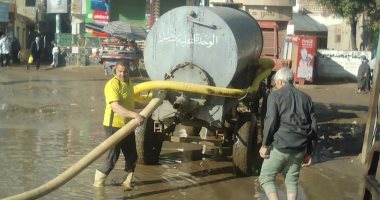 محافظ الغربية يتابع أعمال كسح وشفط تراكمات مياه الأمطار بقرى ومراكز المحافظة