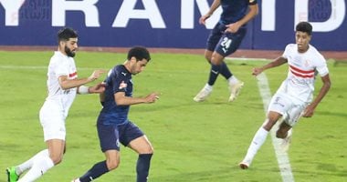صور.. التعادل السلبي مستمر بين الزمالك وبيراميدز بعد مرور 15 دقيقة