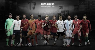 التشكيل المثالي للفيفا.. دي بروين أول لاعب من السيتي وميسي للموسم الـ14 على التوالي