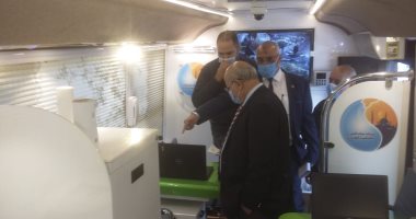 مياه القاهرة تطلق أسطول من سيارات مراكز خدمة العملاء المتطورة