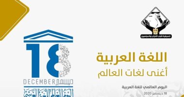 تنسيقية شباب الأحزاب: اللغة العربية ركن من أركان التنوع الثقافى للبشرية