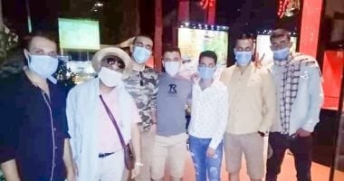 120 شابا من المشاركين فى قطار الشباب يزورون المركز الثقافى الأفريقى بأسوان