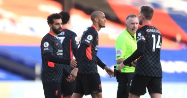 محمد صلاح يسجل السادس والسابع لليفربول أمام كريستال بالاس.. فيديو