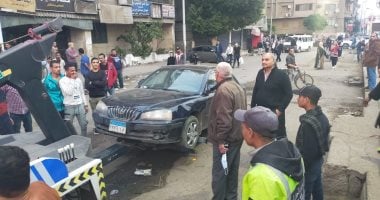 حي الدقي يرفع الإشغالات بمحيط مترو البحوث وكوبرى الخشب.. صور