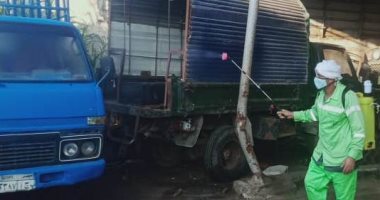 تطهير الشوارع والمنشآت بالبحيرة ضمن الإجراءات الوقائية ضد كورونا .. صور 