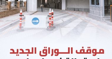 موقف الوراق الجديد.. طريق القضاء على المواقف العشوائية.. إنفوجراف