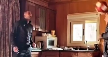 وائل جمعة يوثق وصلة استعراض مهارات بين محمد بركات ومحمد شوقى.. فيديو