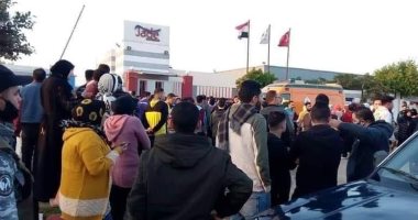 خروج 4 مصابين من ضحايا حادث انفجار غلاية بمصنع ملابس فى العاشر 