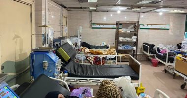 نقل وحدة الغسيل الكلوى إلى استقبال الباطنة بمستشفى كفر الزيات العام.. صور