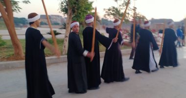 شاهد تعامد الشمس على المحور الرئيسي لمعبد الكرنك.. صور