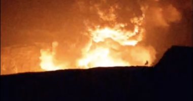 مصرع 5 أشخاص إثر نزوح السكان بسبب ثوران بركان فى مدينة جوما