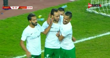 محمد عنتر يتقدم بالهدف الأول للمصري فى مرمي أسوان.. فيديو