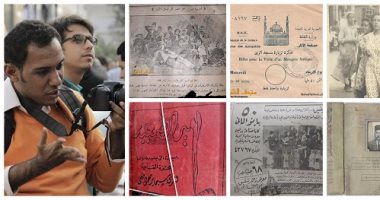 "متحف الشارع" فكرة أحمد لعرض التراث المهمل والبداية "نيجاتيف" وسط القمامة
