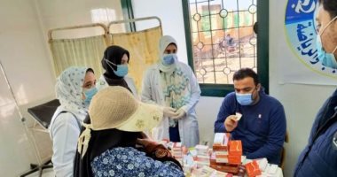 قافلة طبية بالوادى الجديد للكشف والعلاج المجانى ضمن مبادرة حياة كريمة