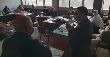 معاون محافظ بنى سويف يتابع الالتزام بالإجراءات الاحترازية بالمصالح الحكومية 