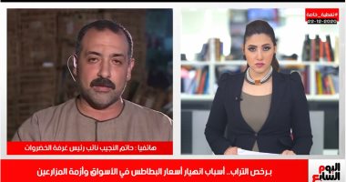 شعبة الخضروات لتليفزيون اليوم السابع: انخفاض أسعار البطاطس بسبب زيادة المعروض