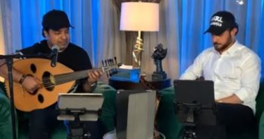 راشد الماجد وماجد المهندس فى ضيافة وزير الثقافة السعودى على إنستجرام.. فيديو وصور