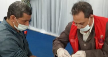 مصنع 200 الحربى يستقبل حملة 100 مليون صحة.. صور 