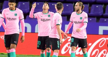 برشلونة يتخطى بلد الوليد بثلاثية بالليجا فى ليلة تاريخية لـ ميسي.. فيديو