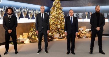 Merry Christmas .. ريال مدريد يهنئ جمهوره بعيد الميلاد عبر هذا الرباعى