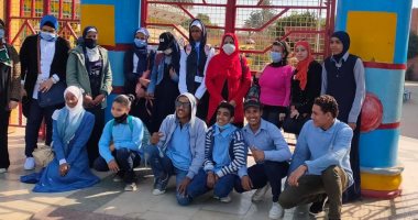 يوم ترفيهى لطلبة ذوى الهمم بمدرستى طه حسين والأمل بمتحف الأقصر