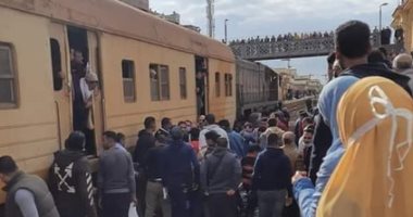 مصرع طالب جامعى دهسه قطار كفر الشيخ الإسكندرية بمحطة دسوق
