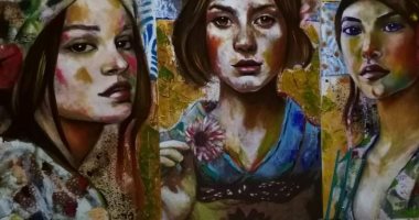 قارئ يشارك صحافة المواطن برسومات تبرز موهبته فى الرسم بالزيت والفحم