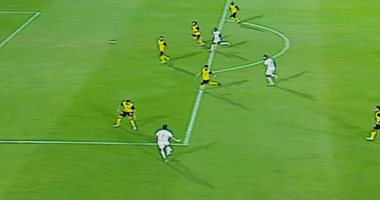 حسام حسن يتعادل لسموحة أمام دجلة بالدقيقة 11.. فيديو