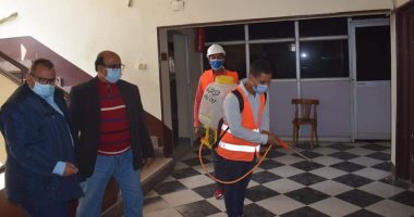 مياه المنيا تبدأ حملات للتعقيم بالتعاون مع المحافظة لمواجهة انتشار فيروس كورونا 