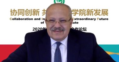 الخشت يؤكد اهتمام جامعة القاهرة بالتطوير المستقبلى لمعهد كونفوشيوس