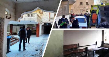 تفاصيل مصرع 6 نزلاء بحريق فيلا مخصصة لعلاج الإدمان فى الإسكندرية.. شهود عيان: أحد النزلاء أشعل النيران لرغبته فى الخروج.. والنيابة تصرح بدفن الضحايا وتستعلم عن التراخيص الخاصة بمزاولة العلاج لفحصها.. صور