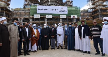 كواليس افتتاح وزير الأوقاف ونظيره السودانى لمسجد الملوانى بالعلمين الجديدة