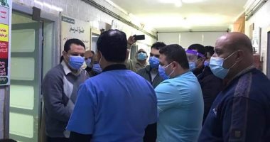 وكيل صحة المنوفية يتفقد مستشفى الشهداء المركزى