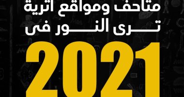 متاحف ومواقع أثرية ترى النور فى 2021.. إنفوجراف