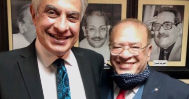 صلاح عبد الله مؤازرا وائل الإبراشى بعد إصابته بكورونا: ألف سلامة ياصاحبى